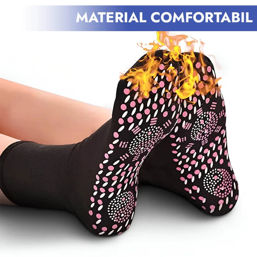 WarmSocks – Șosete Încălzite pentru Confort Maxim {2 Perechi}